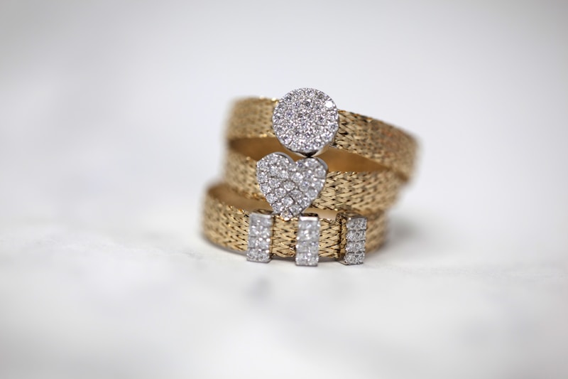 Gold bangles